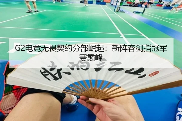 G2电竞无畏契约分部崛起：新阵容剑指冠军赛巅峰